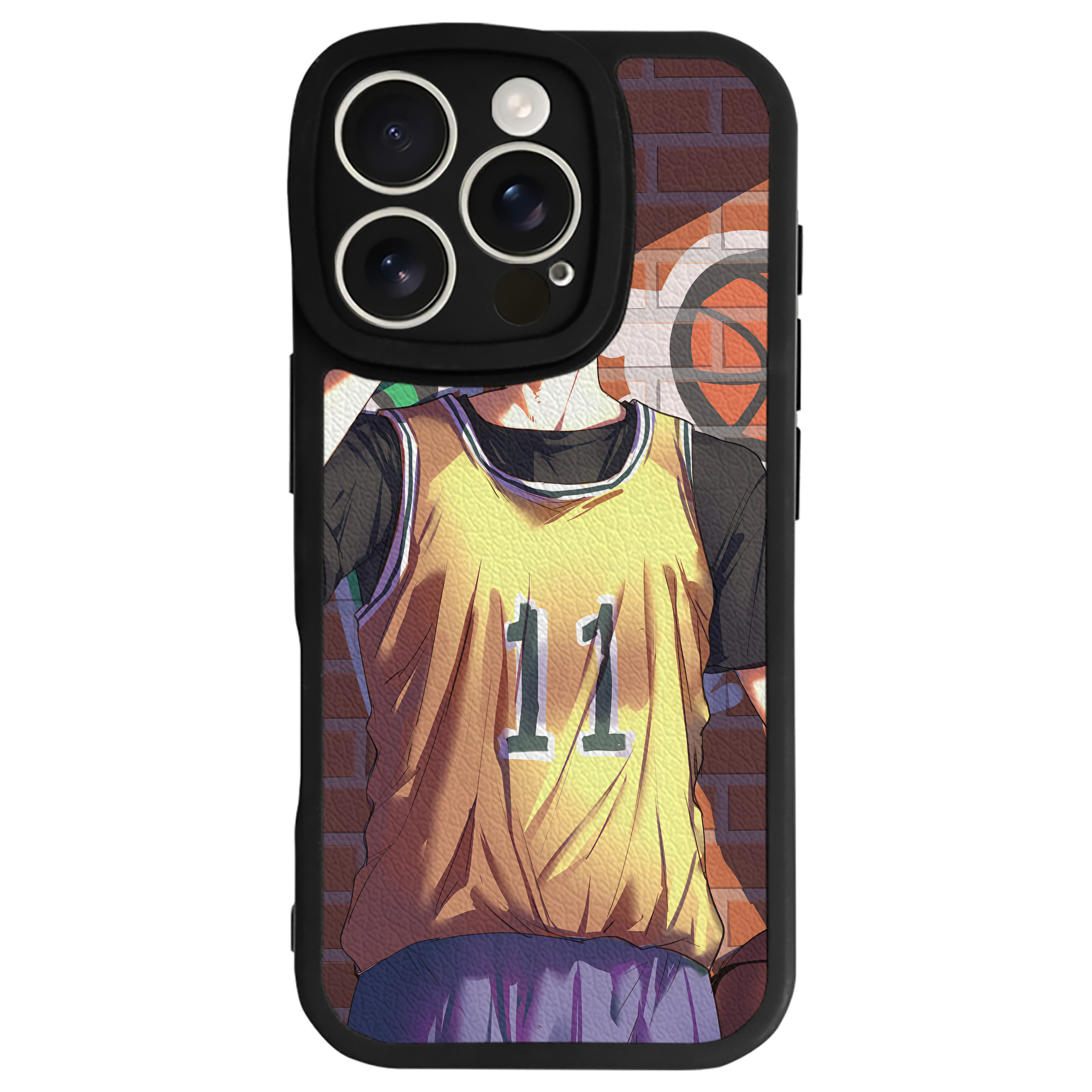 （画像用） SLAM DUNK／スラムダンク 【iPhone 16シリーズ対応】シリコンスマホケース（レザー調） 材質：シリコン